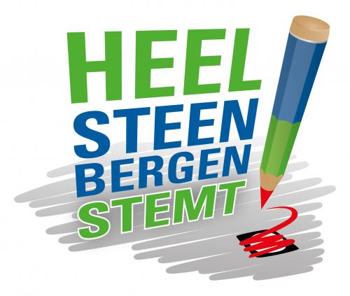 Heel Steenbergen Stemt - Logo