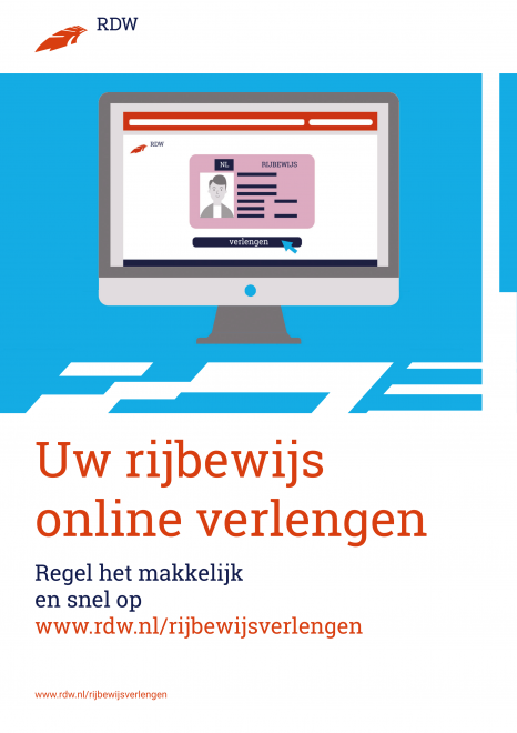 Online uw rijbewijs verlengen bij de gemeente Steenbergen